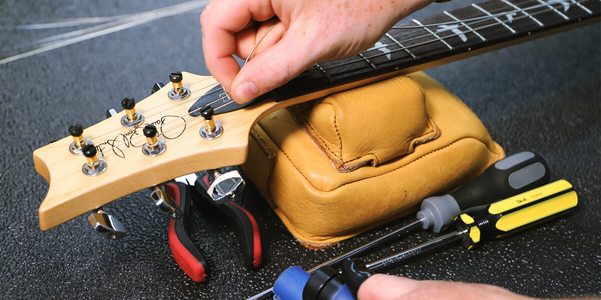 recycle guitar strings