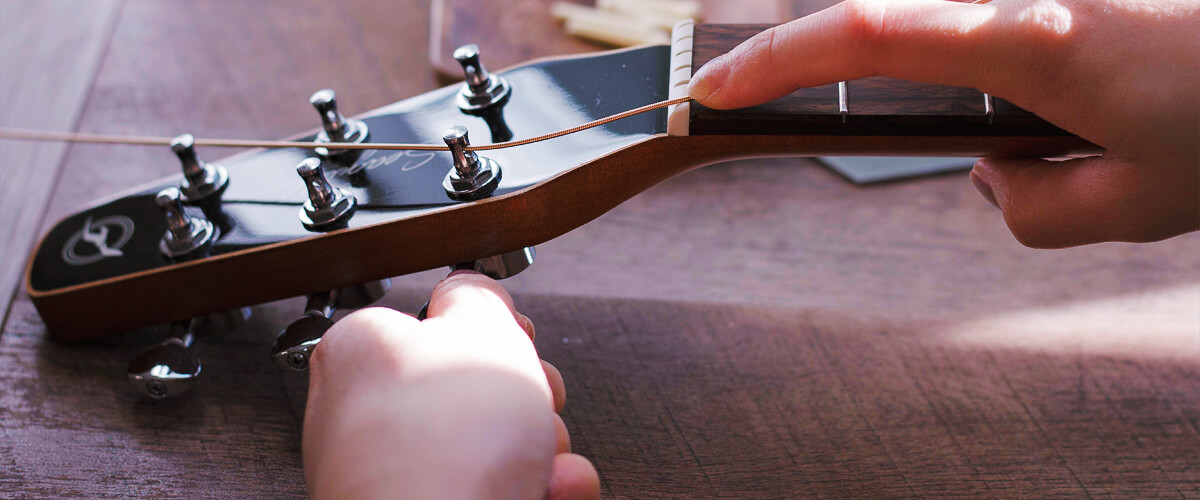 guitar string winding